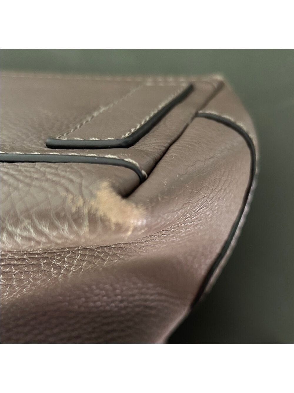 Tory Burch Pebbled McGraw Triple Compartment Leather Tote - Picture 16 of 16